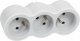 Legrand Rozgałęźnik 3x2P+Z B/S (049433) 2