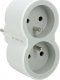 Legrand Rozgałęźnik 2x2P+Z B/S 049431 3