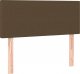vidaXL vidaXL Łóżko kontynentalne z materacem, brązowe, tkanina, 90x190 cm 6