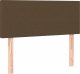 vidaXL vidaXL Łóżko kontynentalne z materacem, brązowe, tkanina, 90x190 cm 6