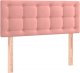 vidaXL vidaXL Łóżko kontynentalne z materacem, różowe, aksamit, 90x200 cm 6