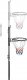 vidaXL vidaXL Stojak do koszykówki z przezroczystą tablicą, 216-250 cm, 8