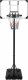vidaXL vidaXL Stojak do koszykówki z przezroczystą tablicą, 235-305 cm 1