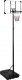 vidaXL vidaXL Stojak do koszykówki z przezroczystą tablicą, 280-350 cm, 1