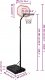 vidaXL vidaXL Stojak do koszykówki, biały, 282-352 cm, polietylen 9