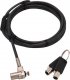 Linka zabezpieczająca Dicota Linka zabezpieczająca T-lock ultra slim V2 keyed 3x7mm single 1