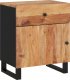 vidaXL vidaXL Szafka nocna, 50x33x60 cm, lite drewno akacjowe 1