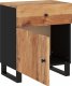 vidaXL vidaXL Szafka nocna, 50x33x60 cm, lite drewno akacjowe 4