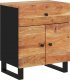 vidaXL vidaXL Szafka nocna, 50x33x60 cm, lite drewno akacjowe 1