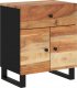 vidaXL vidaXL Szafka nocna, 50x33x60 cm, lite drewno akacjowe 8