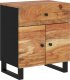 vidaXL vidaXL Szafka nocna, 50x33x60 cm, lite drewno akacjowe 9
