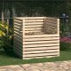 vidaXL Kompostownik, 100x100x102 cm, lite drewno sosnowe 1