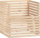 vidaXL Kompostownik, 100x100x102 cm, lite drewno sosnowe 1