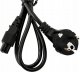 Kabel zasilający Aptel 1M Kabel Zasilający Do Laptopa Przewód Koniczynka 3