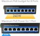 Cudy SWITCH PoE 8-port 8x30W 1Gbps przemysłowy IG100P 11