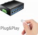 Cudy SWITCH PoE 8-port 8x30W 1Gbps przemysłowy IG100P 10