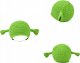 Edibazzar Czapka unisex pleciona shrek zielona ciepła zimowa 8