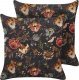 Beliani 2 poduszki dekoracyjne welurowe w kwiaty 45 x 45 cm wielokolorowe RAMONDA! 2