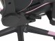 Krzesło biurowe Beliani Krzesło biurowe regulowane czarno-różowe VICTORY! 7