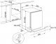 Lodówka Smeg NAS RTV AGD LODÓWKA DO ZABUDOWY SMEG U4C082F 82cm 107l. 2