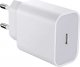 Ładowarka Denmen Ładowarka sieciowa Denmen szybka USB-C Type C PD 20W 3.6A Biała 2