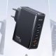 Ładowarka Usams Ładowarka sieciowa USAMS T50 3xUSB-C+1xUSB GaN 100W PD Fast Charge czarny/black (US-CC163) 1