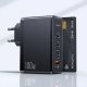 Ładowarka Usams Ładowarka sieciowa USAMS T50 3xUSB-C+1xUSB GaN 100W PD Fast Charge czarny/black (US-CC163) 3