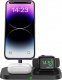 Ładowarka Tech-Protect Ładowarka bezprzewodowa MagSafe Tech-protect Qi15W A22 3in1 Magnetic Wireless Charger Black 3