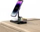 Ładowarka Tech-Protect Ładowarka bezprzewodowa MagSafe Tech-protect Qi15W A22 3in1 Magnetic Wireless Charger Black 6