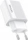 Ładowarka Vipfan Ładowarka sieciowa Vipfan E01, 1x USB, 2.4A (biała) 2