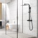 Zestaw prysznicowy YokaHome Zestaw prysznicowy termostat bateria deszczownica 1