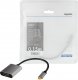 Adapter USB LogiLink Adapter USB-C do HDMI/F ,4K/60Hz aluminiowy 0.15m 3