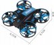 Dron JJRC Mini RC RH821 niebieski 3