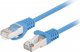 Lanberg PATCHCORD KAT.6 FTP 1.5M NIEBIESKI FLUKE PASSED LANBERG 10-PACK 1