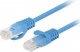 Lanberg PATCHCORD KAT.6 UTP 1M NIEBIESKI FLUKE PASSED LANBERG 10-PACK 1