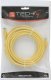 Techly Techly Patch cord Cat5e UTP 1,5m żółty CCA 3