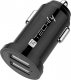 Ładowarka Techly Techly Samochodowa Mini Ładowarka 2x USB 5V 3.4A/17W 1