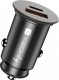 Ładowarka Techly Techly Samochodowa Szybka Mini Ładowarka USB-C/A 38W 3A 5-12V 2