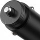 Ładowarka Techly Techly Samochodowa Szybka Mini Ładowarka USB-C/A 38W 3A 5-12V 5