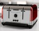 Toster Morphy Richards na 4 kromki czerwony 1800W 2