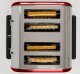 Toster Morphy Richards na 4 kromki czerwony 1800W 4
