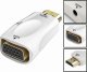Adapter AV SwiatKabli Adapter KONWERTER obrazu sygnału z HDMI męskie na VGA żeńskie AUDIO jack 1