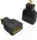 Adapter AV SwiatKabli HDMI A na micro HDMI D męski PRZEJŚCIÓWKA ADAPTER KONWERTER 1