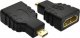 Adapter AV SwiatKabli HDMI A na micro HDMI D męski PRZEJŚCIÓWKA ADAPTER KONWERTER 1