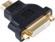 Adapter AV SwiatKabli HDMI męski na DVI-D 24+1 żeński lub DVI-D na HDMI ADAPTER KONWERTER 1