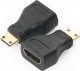 Adapter AV SwiatKabli HDMI A na mini HDMI C męski PRZEJŚCIÓWKA ADAPTER KONWERTER (1) 1