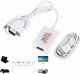 Adapter AV SwiatKabli Konwerter obrazu z VGA + audio jack 3,5mm do HDMI 1