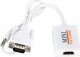 Adapter AV SwiatKabli Konwerter obrazu z VGA + audio jack 3,5mm do HDMI 4