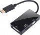 Adapter AV SwiatKabli Konwerter z DP DisplayPort na DVI HDMI VGA 2