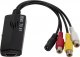Adapter AV SwiatKabli Konwerter obrazu i dźwięku z HDMI na AV 3x cinch RCA (żeńskie) 3